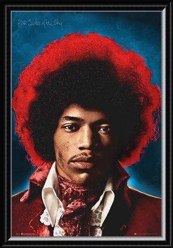 Framed Framed Both Sides Of The Sky - Jimi Hendrix