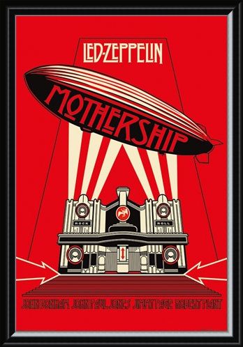 Framed Framed Mothership - Led Zeppelin
