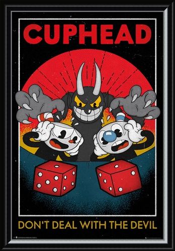 Framed Framed Don't Deal With The Devil - Cuphead Craps