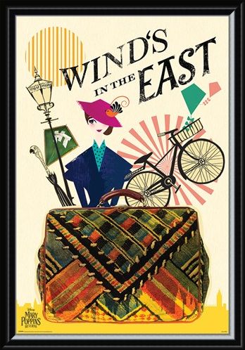 Framed Framed Wind in the East - Mary Poppins Returns