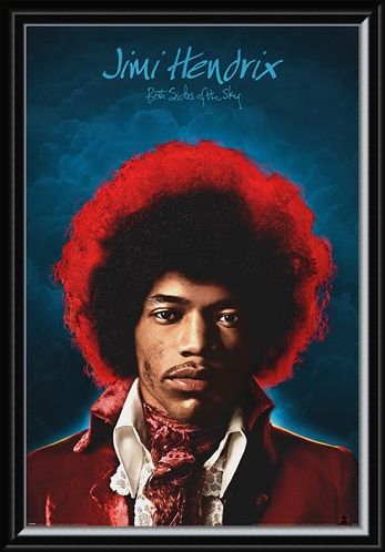 Framed Framed Both Sides of the Sky - Jimi Hendrix