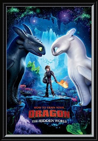 Framed Framed The Hidden World - How To Train Your Dragon