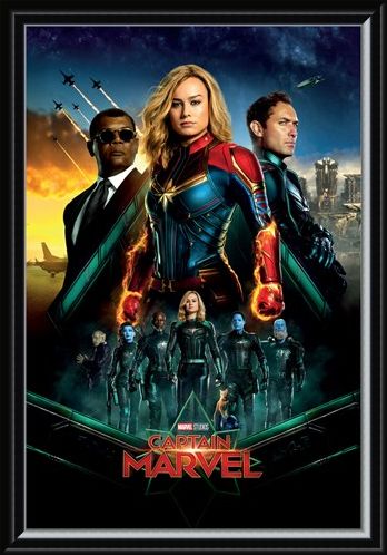 Framed Framed Epic - Captain Marvel