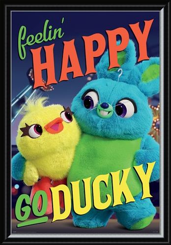 Framed Framed Happy-Go-Ducky - Toy Story 4