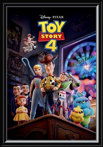 Framed Framed Antique Shop Anarchy - Toy Story 4