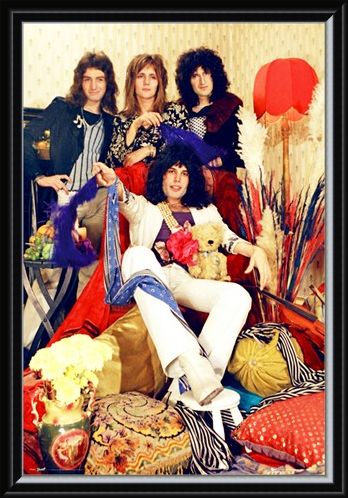 Framed Framed Band - Queen