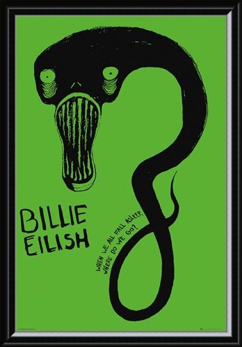 Framed Framed Ghoul - Billie Eilish