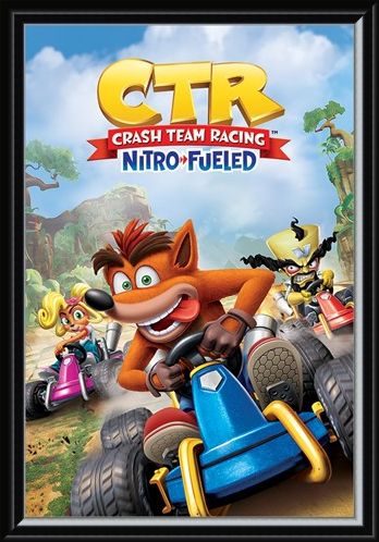 Framed Framed Nitro-Fueled - Crash Team Racing