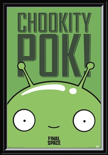 Framed Framed Mooncake Chookity Pok - Final Space