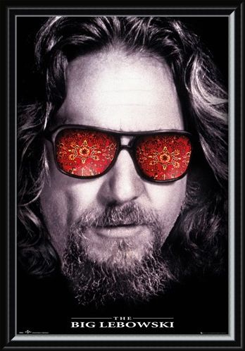Framed Framed The Dude - The Big Lebowski