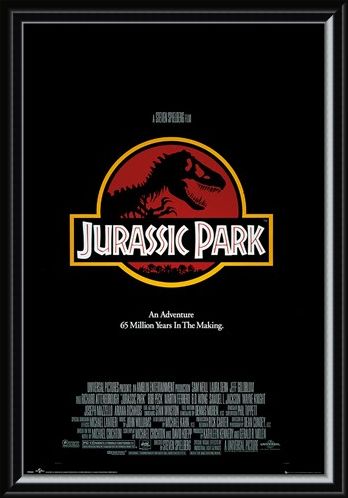 Framed Framed 65 Millions Years In The Making - Jurassic Park