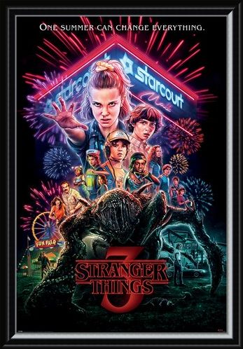 Framed Framed Summer of 85 - Stranger Things