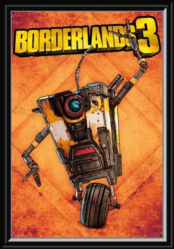 Framed Framed Claptrap - Borderlands 3