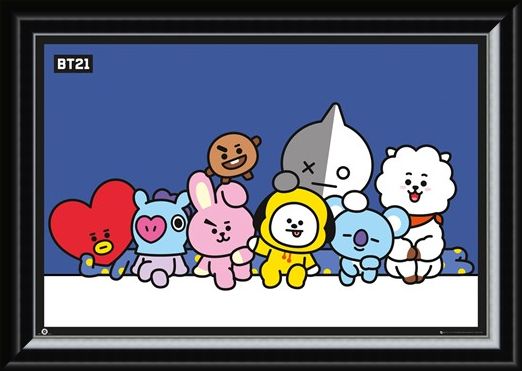 Framed Framed Group Shot! - BT21