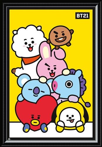 Framed Framed Pileup - BT21