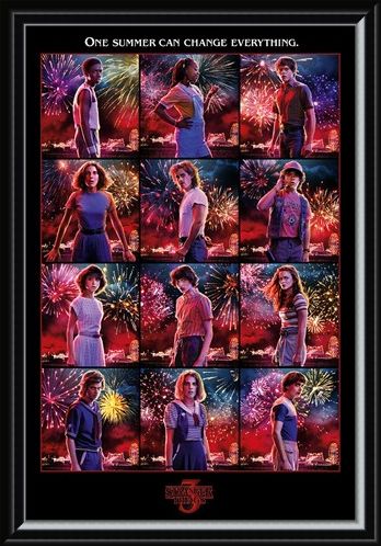 Framed Framed One Summer Can Change Everything! - Stranger Things