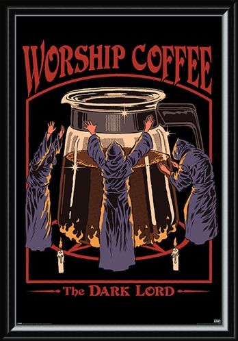 Framed Framed Worship Coffee - Steven Rhodes