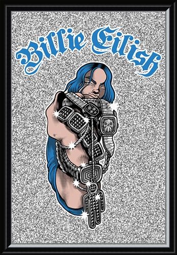 Framed Framed Bling - Billie Eilish