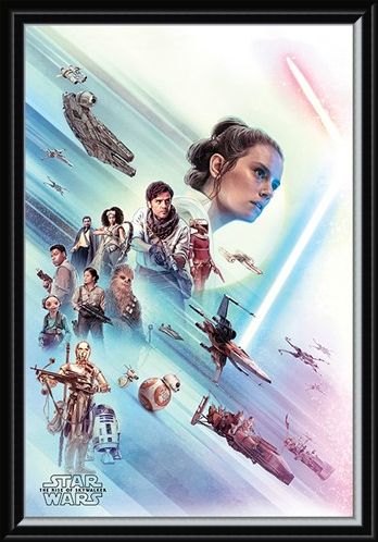 Framed Framed Rey - Star Wars: The Rise of Skywalker