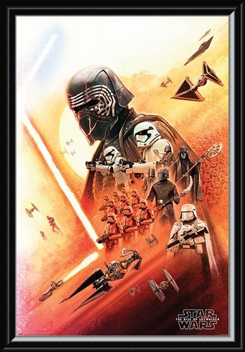 Framed Framed Kylo Ren - Star Wars: The Rise of Skywalker