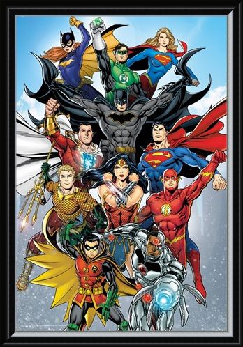 Framed Framed Rebirth - DC Comics