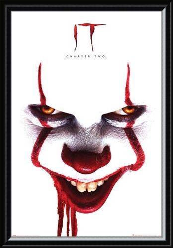 Framed Framed Pennywise Face - IT Chapter Two
