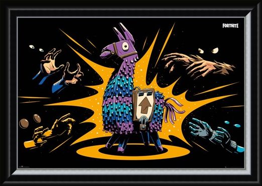 Framed Framed Loot Llama - Fortnite