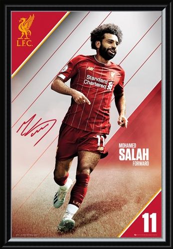Framed Framed Salah 19-20 - Liverpool FC