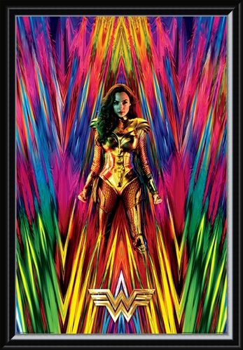 Framed Framed Neon Static - Wonder Woman 1984