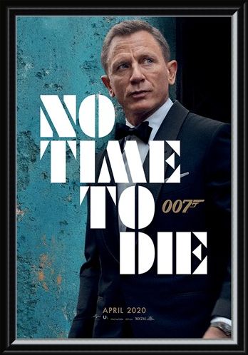 Framed Framed No Time To Die - Azure Teaser - James Bond