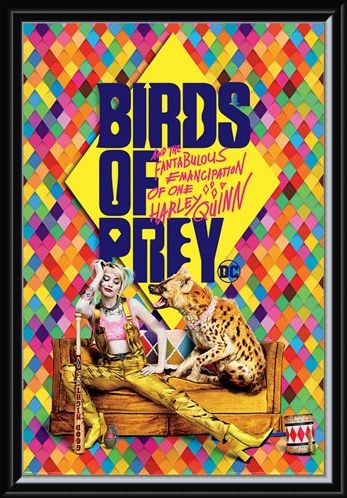 Framed Framed Harley's Hyena - Birds Of Prey