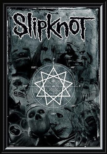 Framed Framed Pentagram - Slipknot