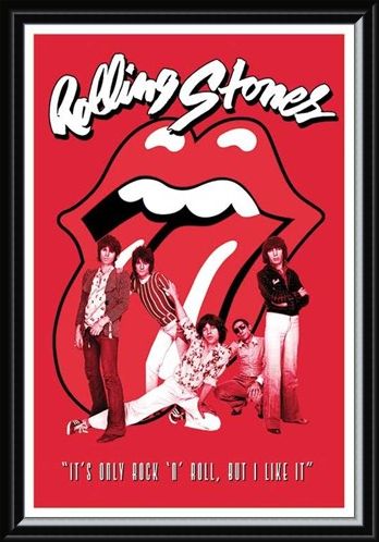 Framed Framed It's Only Rock & Roll - The Rolling Stones