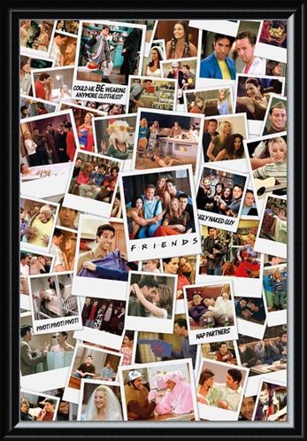 Framed Framed Photo Collage - Friends
