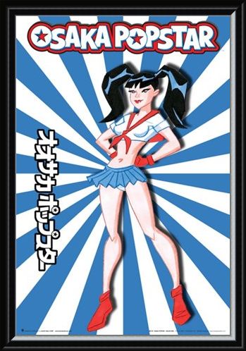 Framed Framed Sailor Girl - Osaka Popstar