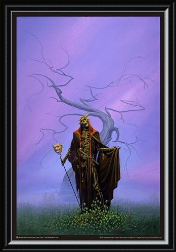 Framed Framed Destroying Angel - Michael Whelan