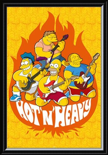Framed Framed Hot and Heavy - The Simpsons