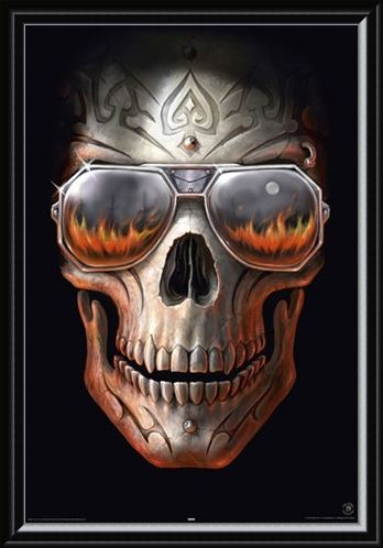 Framed Framed Hellfire - Anne Stokes