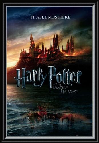 Framed Framed The End of an Era - Harry Potter and The Deathly Hallows