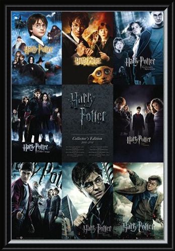 Framed Framed From Boy to Wizard - The Complete Harry Potter