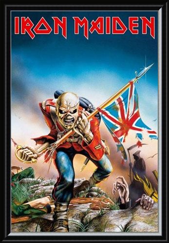 Framed Framed Trooper - Iron Maiden