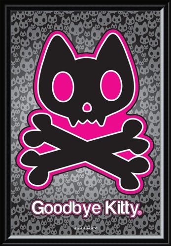 Framed Framed Goodbye Kitty - David and Goliath