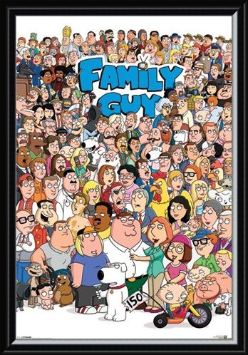 Framed Framed Character Compilation - Family Guy