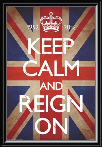Framed Framed Keep Calm & Reign On - Keep Calm and Carry On