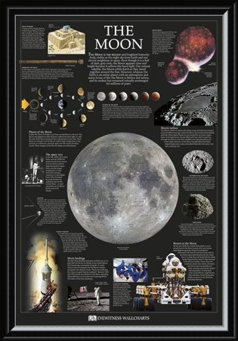 Framed Framed The Moon - Dorling Kindersley