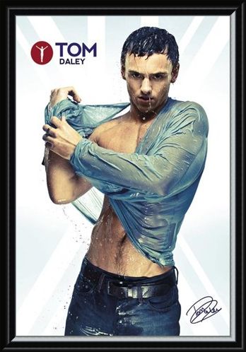 Framed Framed Olympic Heart Throb - Tom Daley