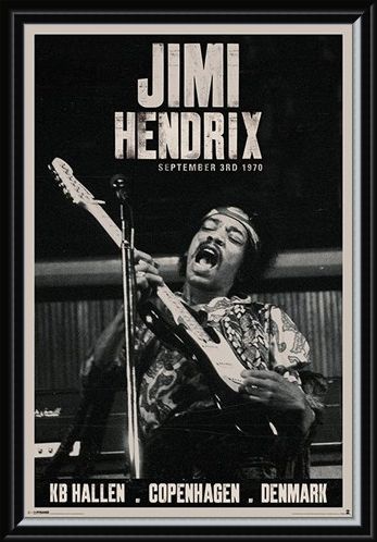 Framed Framed Live in Copenhagen - Jimi Hendrix