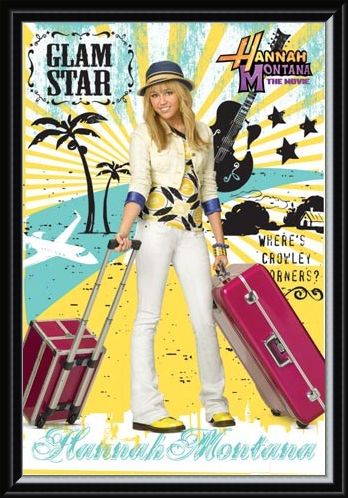 Framed Framed Glam Star - Hannah Montana: The Movie