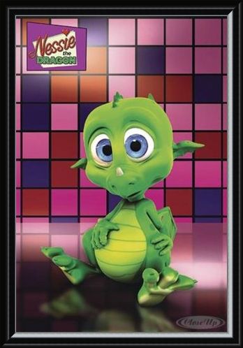 Framed Framed Nessie the Dragon - Jamster