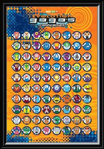 Framed Framed Gogo's Crazy Bones - Magic Box Int.